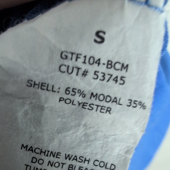 Chic So Soft Blue Button-Down Sleeveless  Top - Picture 6 of 6